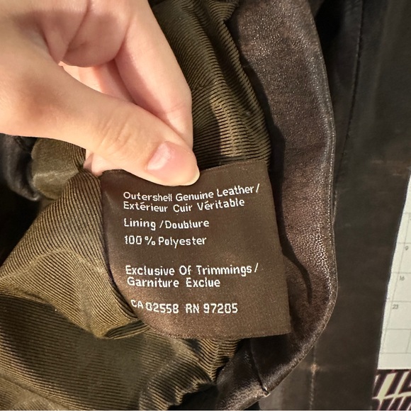 Vintage Danier Moto Jacket - Picture 6 of 7